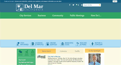 Desktop Screenshot of delmar.ca.us